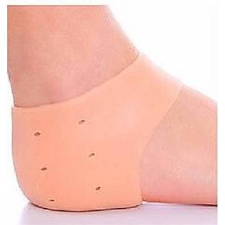 Soft Silicone Moisturizing Heel Socks Feet Skin Care Anti Crack Control Foot Protector (1 Pair)