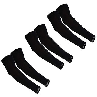 Cotton cool uv-Protection arm Sleeves For driving hiking sports biking cycling sunburn dust pollution protection(3 Pair)