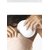 RENU CREATION Silicone Cup Bra Pads  (Beige, White Pack of 2)