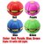 MULTI COLOR AND DESIGN POP DISC BALL WITH COLORFUL FLASHING LIGHT 1 PACK(ASSORTED COLOR)