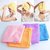 Set Of 3 Cotton Hair Wrap Fast Drying Dryer Towel Bath Wrap Twist Quick Dry Head