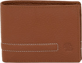 Ace Real Genuine Leather Wallet(Tan)