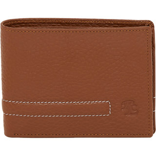                       Ace Real Genuine Leather Wallet(Tan)                                              