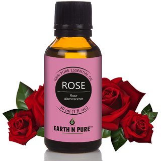                       Earth N Pure Rose Essential Oil ( Gulab Oil ) 100 Pure, Natural (30ML)                                              