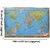 World Political Map Laminated Wall Chart (Size 70X104 CM) Perfect for Classroom, Student, School, Student And Teacher