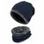 Woolen Beanie Cap With Neck Muffler by Karnavati