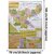 Jharkhand Map Chart Laminated Wall Chart (Size 100X75 CM) Perfect for Classroom, Student, School, Student And Teacher