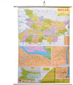 Bihar Political Map Laminated Wall Chart (Size 100X75 CM) Perfect for Classroom, Student, School, Student And Teacher