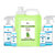 5 Litre Aloevera Sanitizer Can + 500mLx2 with Gun Spray + 100Mlx2 Mist Spray Bottle Rose Fragrance Hand Rub Sanitizer