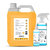 5 Litre Lemon Sanitizer + 2x500mL with Gun Spray + 2x100mL Mist Spray Bottle Rose Fragrance Liquid Hand Rub Sanitizer