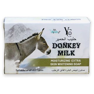                       Yc Donkey Milk Soap Moisturizing Extra Skin whitening 100g                                              