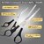 Doberyl Advance Complete Professional Hair Cutting Scissors 13 PCS Kit, Barber Scissors Set with Thinning Teeth Shears,