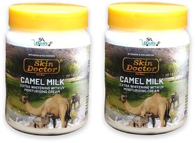 Skin Doctor Camel milk extra whitening with UV Moisturising Cream 500g (Pack Of 2, 500g Each)