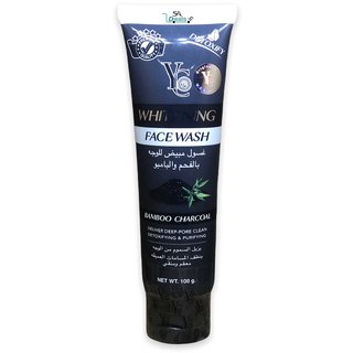 YC Whitening Face Wash for Oily Skin Enriched with Bamboo Charcoal 100g YC Whitening Face Wash for Oily Skin Enriched with Bamboo Charcoal 100g