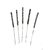 6 Inch Black Smoking Pipe Cleaner Pack Of 5  Stainless Steel  Bong Shooter Cleaner