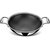 Stahl Triply Stainless Steel Artisan Hybrid Kadhai with Lid, 6316, 16cm, 0.8 Liters
