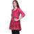 Goergette Printed Top (Red) (39)