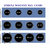 LORENZ 1013A Men's Round Black Dial Tan Synthetic Strap Watch