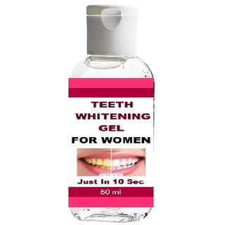 Teeth Whitening Gel to Remove all stain with in 10 second Teeth Whitening Liquid  (50 ml)