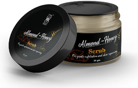 The Weird Man Almond-Honey Walnut Scrub for Gentle Exfoliation Skin Repairing