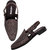 ESCAPER Men's Copper Synthetic Leather Hook and Loop Pesahawari Sandals
