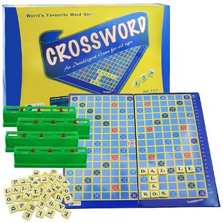 Buy EVOHOME Crossword Board Game For Kids Above 8 Years. Game Set