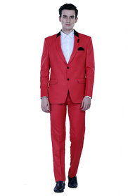 Touch King Double Button Designer Slim-Fit 2 Piece Coat Suit for Men's (Blazer With Trouser)