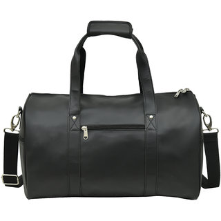 MATRICE duffle bag with black faux vegan leather(NE-S-0796-Black)