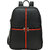 MATRICE laptop backpack bag with Black-Red faux vegan leather(NE-S-0789-BlackRed)