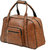 MATRICE duffle bag with Tan two tone faux vegan leather(NE-S-0797-Tan)