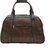 MATRICE duffle bag with Brown two tone faux vegan leather(NE-S-0797-Brown)