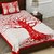 UniqChoice RedColor 100% Cotton Jaipuri Printed Single bedsheet With 1 Pillow Cover 150 x 220 Cm(1+1_Single_Tree_Red)