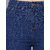 Kotty Womens Cotton Blend Blue Flared Fit Jeans