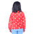 Kid Kupboard Cotton Full-Sleeves Sweater for Girls (Red)