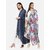 Get Wrapped Embroidered & Digital Printed Dupatta Combo for Women - Pack of 2
