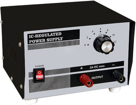 IC-REGULATED MULTISTEP POWER SUPPLY 12V FIXED DC POWER SUPPLY