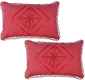 Style Maniac Exclusive High Quality KUNDLE QUILTED _EMBROIDARY_ Pillow Cover
