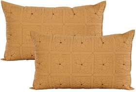 Style Maniac Exclusive High Quality KUNDLE QUILTED EMBROIDARY Pillow Cover