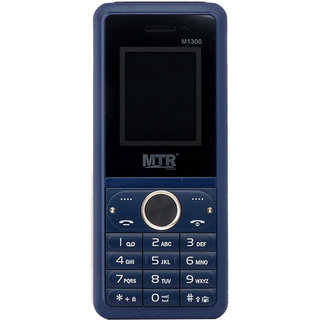                       MTR M1300 DUAL SIM, FULL MULTIMEDIA WITH BRIGHT TORCH, 3000 MAH BATTERY,BIG SOUND, AUTO CALL RECORD, MOBILE PHONE                                              