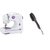 ZuZu Electric Sewing Machine 12 Built-in Stitches with Multi-use Accessory Set for Home Sewing & Magnetic Brush Massager