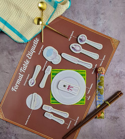 ilearnngrow Food Kit - Know all about Dining Etiquette , International Cuisine And Much More