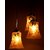 Pandent Hanging Ceiling Lamp Stylish Colorful & Manorative Three Glass Shade Lamp cv5