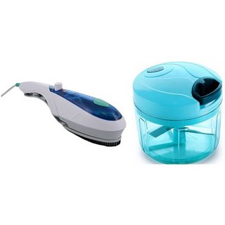 ZuZu Portable Steam Iron Foldable Travel Steamer With Easy & Quick Chopper