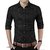 Fashlook Black White Dotted Shirts for Men (Pack of 2)