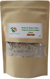 Sapphire Food Organic Bajari  Atta Natural Fresh And Premium Quality 1 Kg