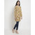 PEACH SMILE Casual Wear Full Sleeve self design Round Neck Cardigan For Women Yellow (Size-L)