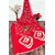 SVB Saree Red Colour Linen Bandhani Printed Saree