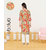 Fabclub Heavy Rayon Geometric Printed Straight Women Kurti (Multicolor)