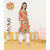 Fabclub Heavy Rayon Geometric Printed Straight Women Kurti (Multicolor)