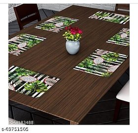 placemats set of 6 pcs/ table mat set of 6 pcs/ dining table placemat set of 6pcs/placemat set of 6 pcs(multicolour